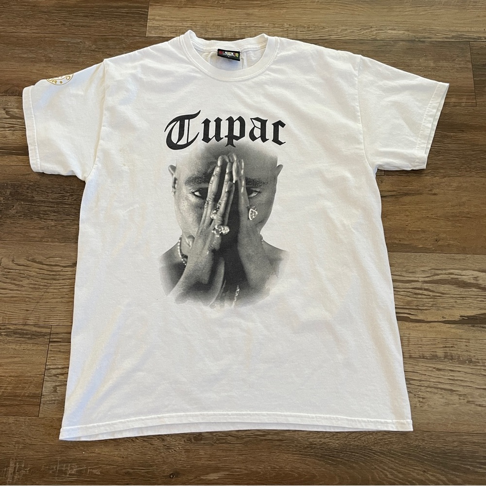 Tupac Cross Colors T-shirt L
